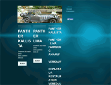 Tablet Screenshot of panther-car-service.de